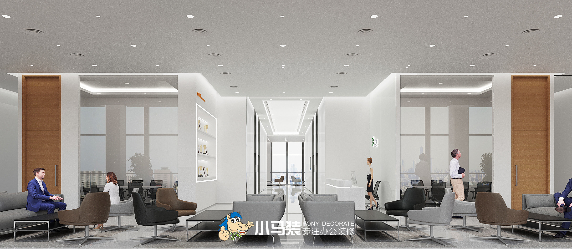  小马装：一体化办公室设计与施工服务，打造高效办公新境界