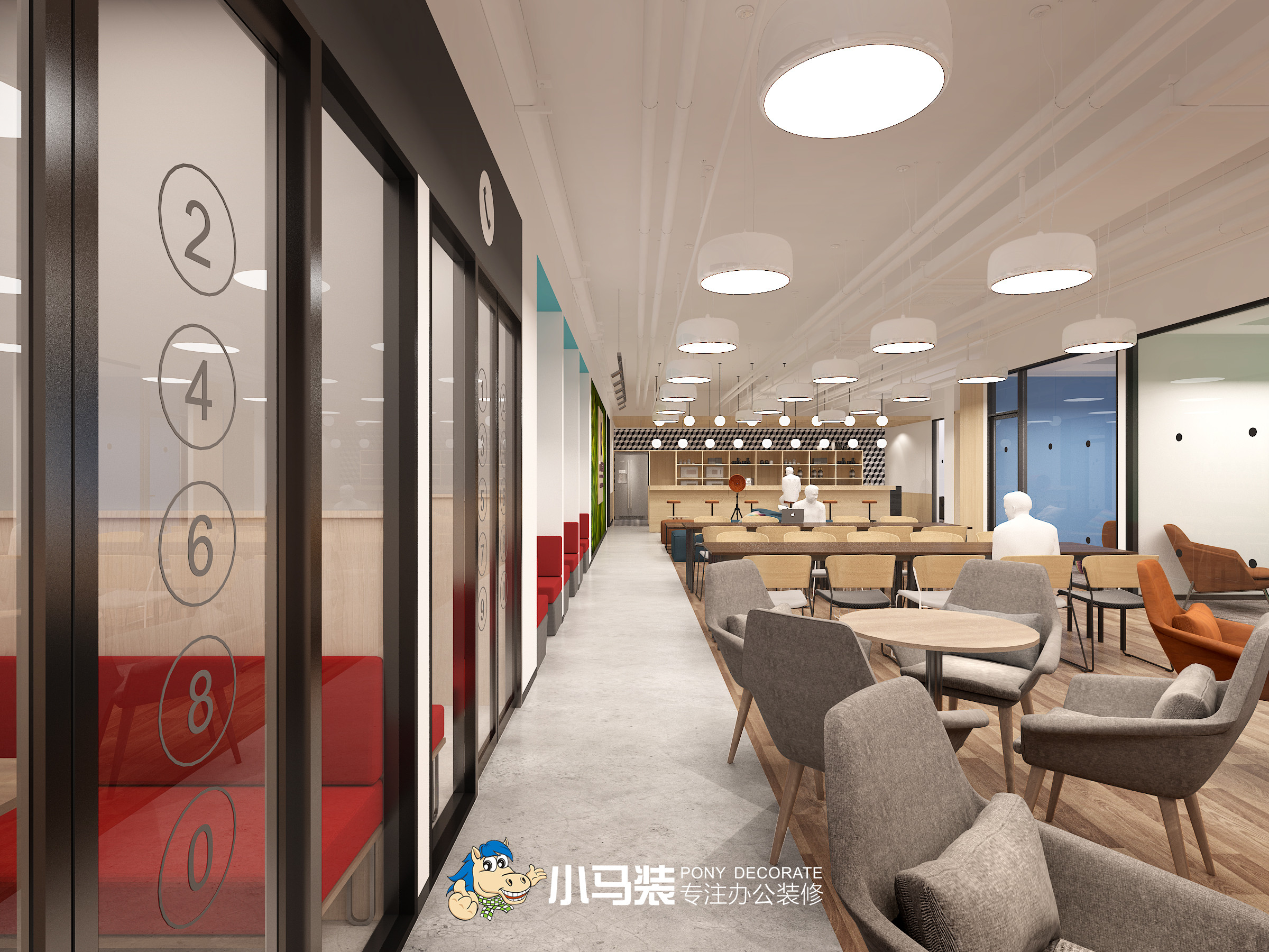 小马装：解锁办公新格局——办公室空间布局优化核心原则