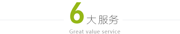 6大超值服务